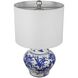 Anita 19.3 inch 40.00 watt Blue/White Table Lamp Portable Light