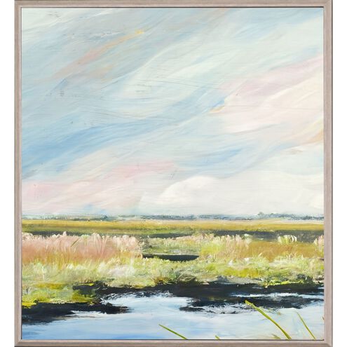 Waterside Collection 29 X 26 inch Non-Glass Framed Art