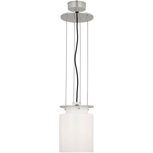 Ray Booth Elias LED 9 inch Polished Nickel Floating Pendant Ceiling Light