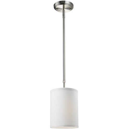 Albion 1 Light 6 inch Brushed Nickel Pendant Ceiling Light