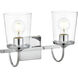 Avani 2 Light 14 inch Chrome Bath Sconce Wall Light