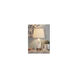 Signature 26.25 inch 100 watt Distressed White Table Lamp Portable Light