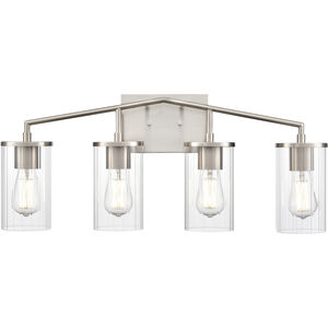Beverlly 4 Light 28.00 inch Bathroom Vanity Light