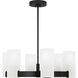 Drew & Jonathan Scott Rhode 6 Light 23.5 inch Midnight Black Chandelier Ceiling Light