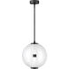 Elin LED 14 inch Black Pendant Ceiling Light