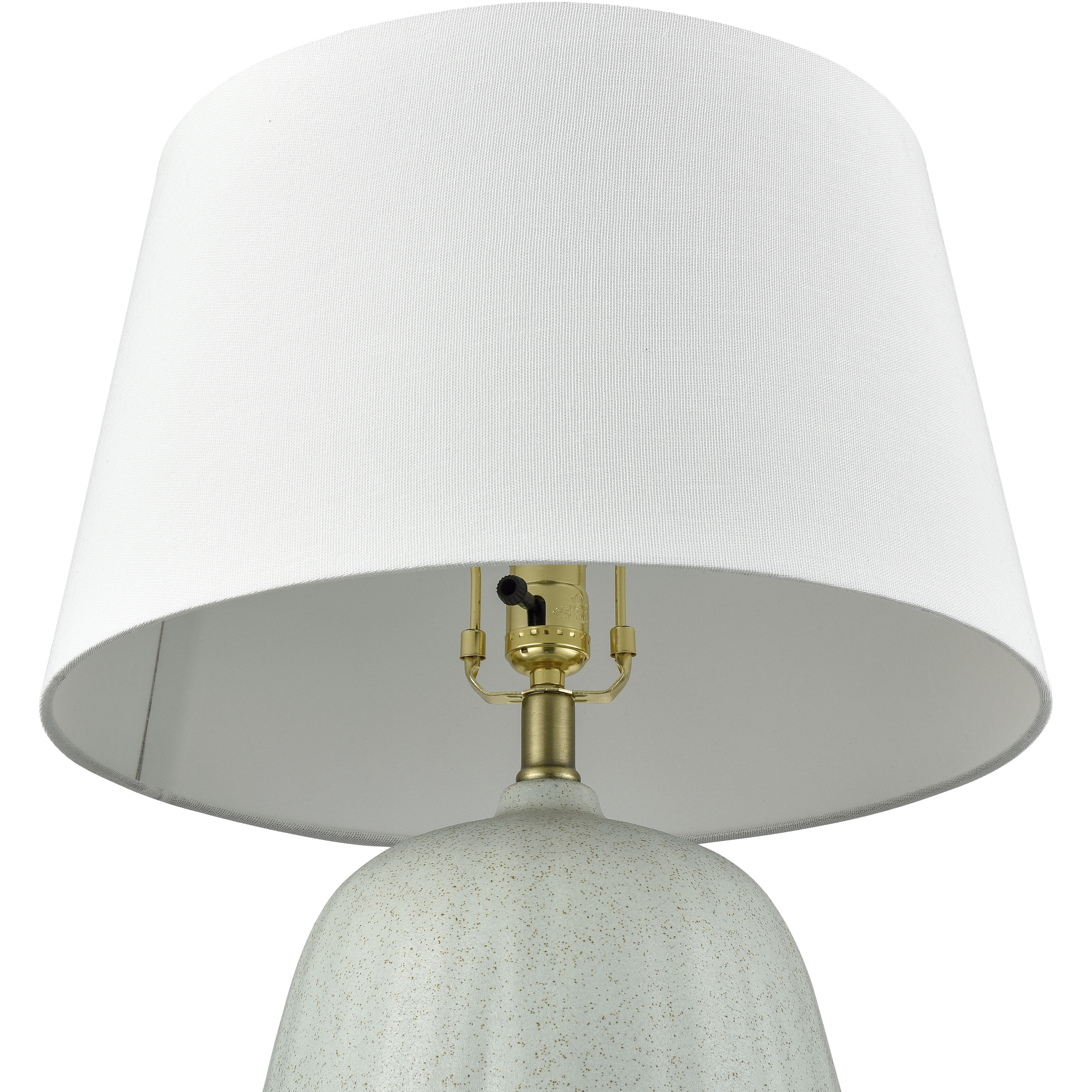 Bayview 22.5 inch 9 watt Light Green Glazed Table Lamp Portable Light
