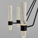 Ethos 8 Light 32 inch Black Chandelier Ceiling Light