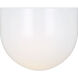 Christiane Lemieux Cheverny 1 Light 6.5 inch Matte White Vanity Light Wall Light
