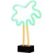 Palm Tree 11.75 inch Green/Yellow LED Neon Lamp Portable Light
