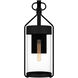 Corbin 1 Light 23 inch Earth Black Outdoor Wall Lantern