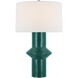 Paloma Contreras Maxime 26.25 inch 15.00 watt Emerald Crackle Table Lamp Portable Light, Medium