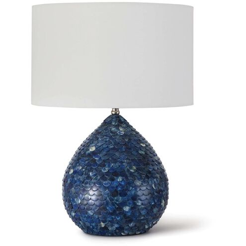 Sirene 26 inch 150.00 watt Blue Table Lamp Portable Light