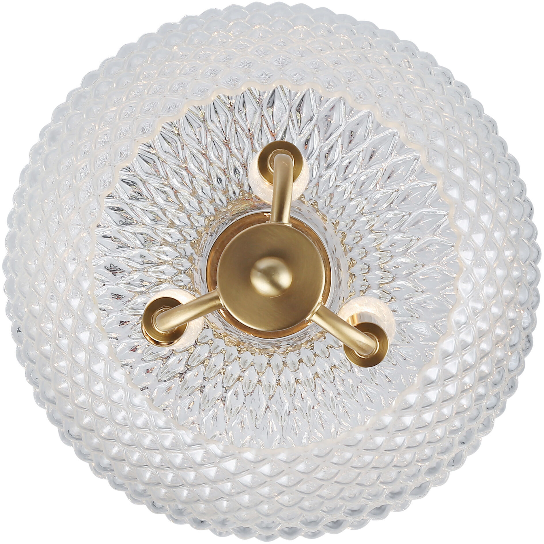 Adeline Pendant Ceiling Light in Modern Brushed Gold