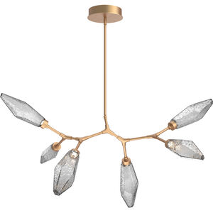 Rock Crystal 6 Light 43.60 inch Island Light