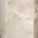 Borealis 1 Light 7 inch Alabaster Wall Sconce Wall Light, Hexagon
