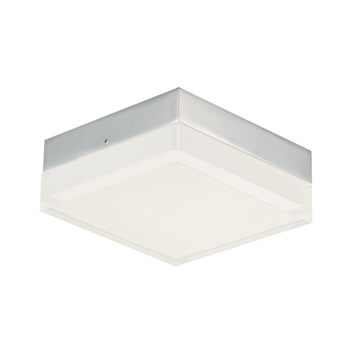 Illuminaire II LED 4.75 inch Polished Chrome Flush Mount Ceiling Light