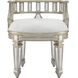 Rebecca Mirrored Ottoman or Stool