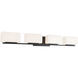 Chiclet 4 Light 34 inch Matte Black Wall Sconce Wall Light