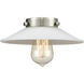 Franklin Restoration Halophane 1 Light 8.5 inch Matte Black Mini Pendant Ceiling Light in Incandescent, Matte White Halophane Glass, Franklin Restoration