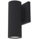 Volta Single 1 Light 5.3 inch Black Wall Sconce Wall Light