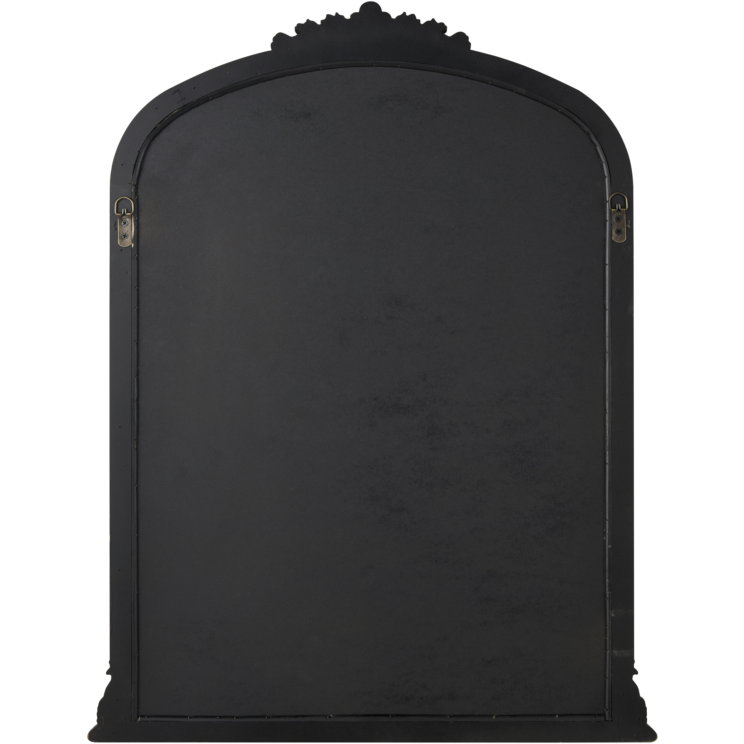 Lise 35.5 X 27 inch Aged Black with Mirror Wall Mirror