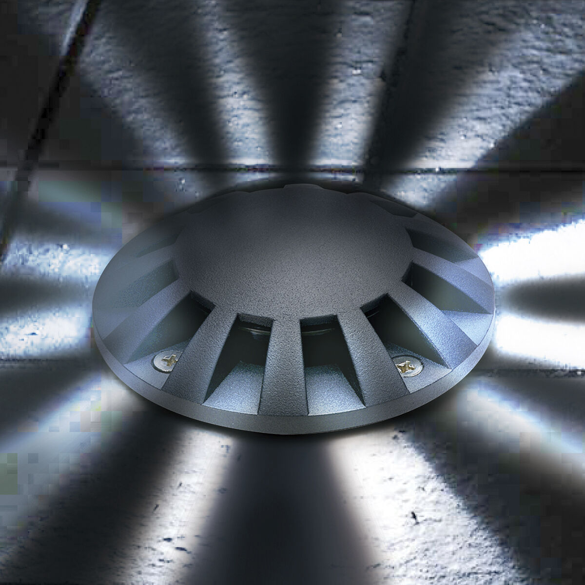 Signature 120V 1 watt Metal Inground Outdoor Light