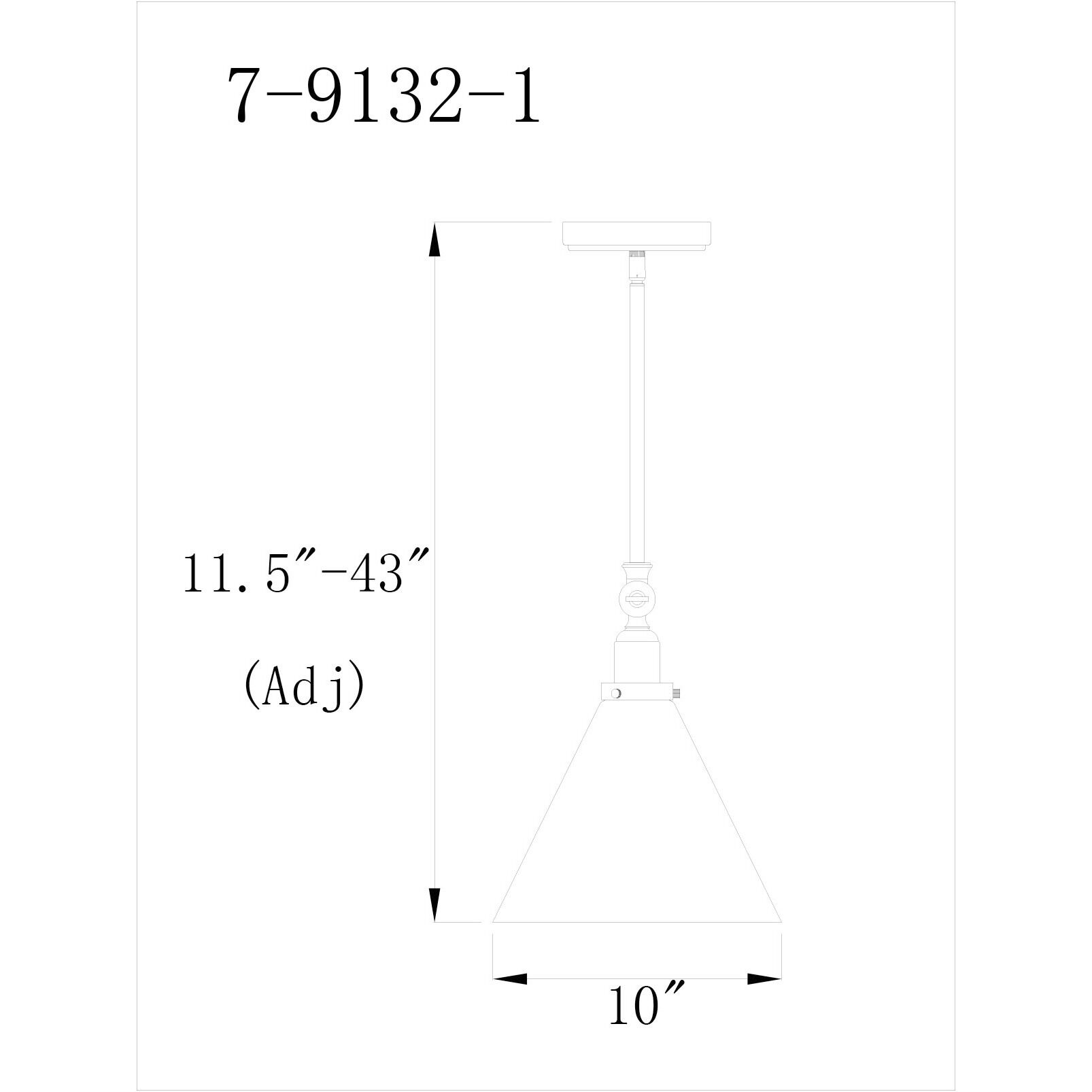 Drake 1 Light 10 inch Satin Nickel Pendant Ceiling Light, Essentials