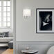 Stratton 1 Light 9 inch Brushed Nickel ADA Wall Sconce Wall Light