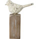 Higgins Natural with Aged Cream Bird, Set of 3