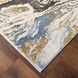 Zaria 36 X 24 inch Earth Tones Rug in 2 x 3