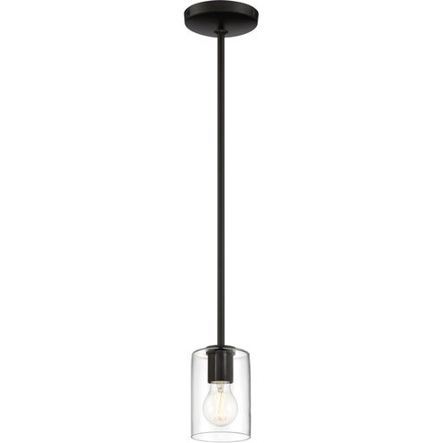 Oslo LED 4 inch Matte Black Pendant Ceiling Light