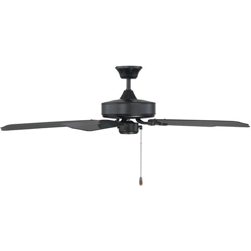 Nomad 52 inch Flat Black with Black Blades Ceiling Fan