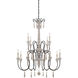 Ashland 12 Light 38 inch White Washed Driftwood Chandelier Ceiling Light