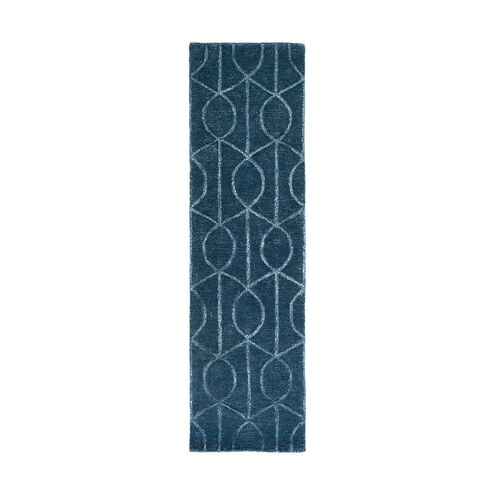Urban 120 X 27 inch Navy/Pale Blue Rugs, Runner