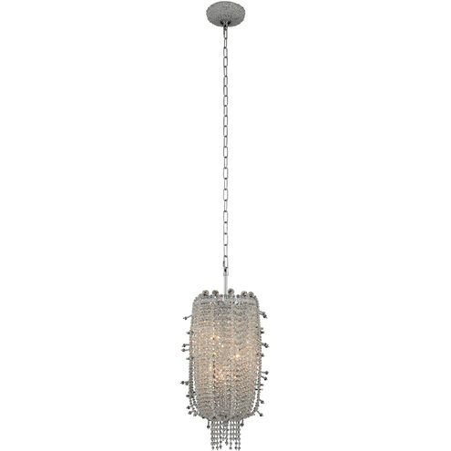 Cielo 3 Light 10 inch Chrome Mini Pendant Ceiling Light