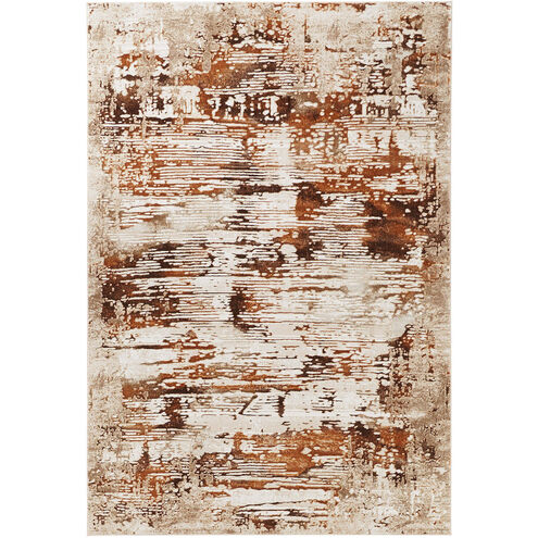 Piave 90 X 63 inch Earth Tones Rug in 5 x 7
