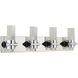 Krypton LED 26 inch Chrome Bath Vanity Light Wall Light