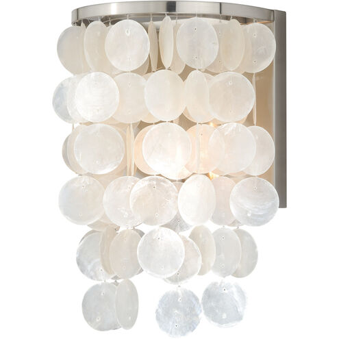Elsa LED 8 inch Satin Nickel Wall Light