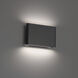 Tablet LED 5.5 inch Black Outdoor Wall Lighting, WAC Limited
