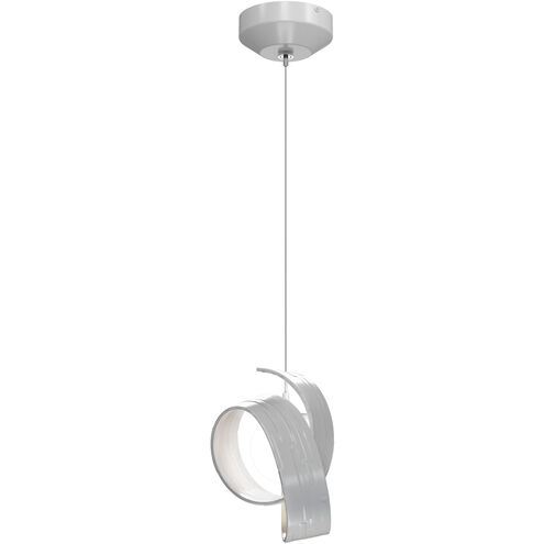 Riza 1 Light 9.1 inch White Mini Pendant Ceiling Light