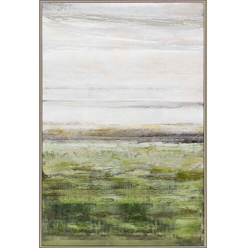 Abstract Collection Green Framed Art