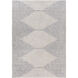 Eagean 79 X 79 inch Light Grey Outdoor Rug, Square