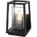Lehigh 1 Light 10.5 inch Black Outdoor Wall Sconce