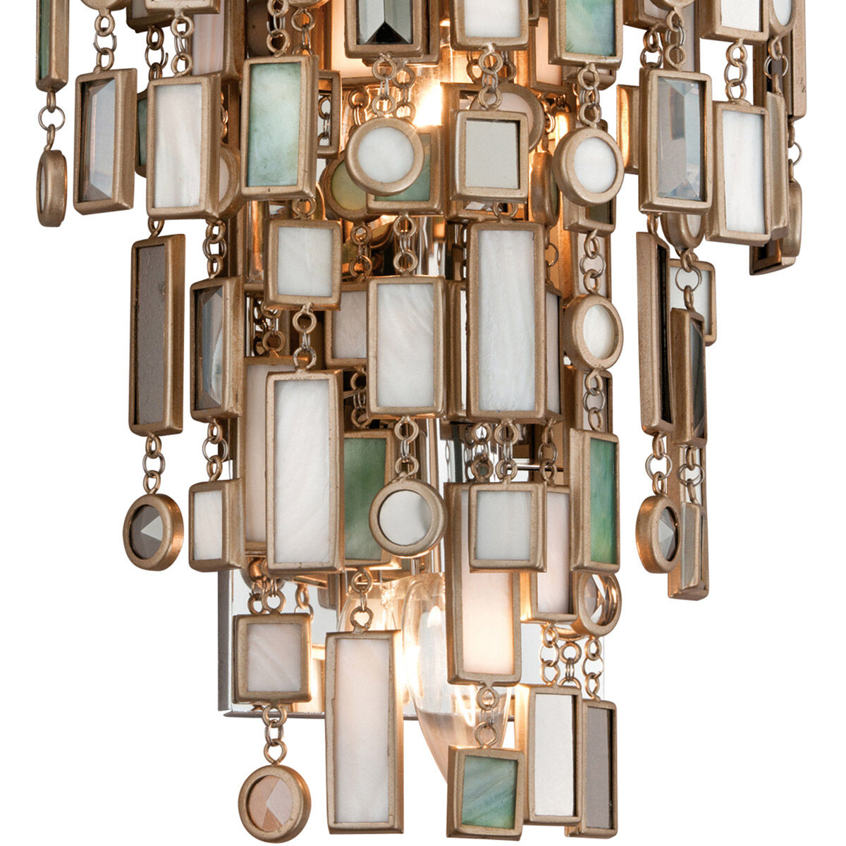 Dolcetti 3 Light 10 inch Dolcetti Silver Wall Sconce Wall Light