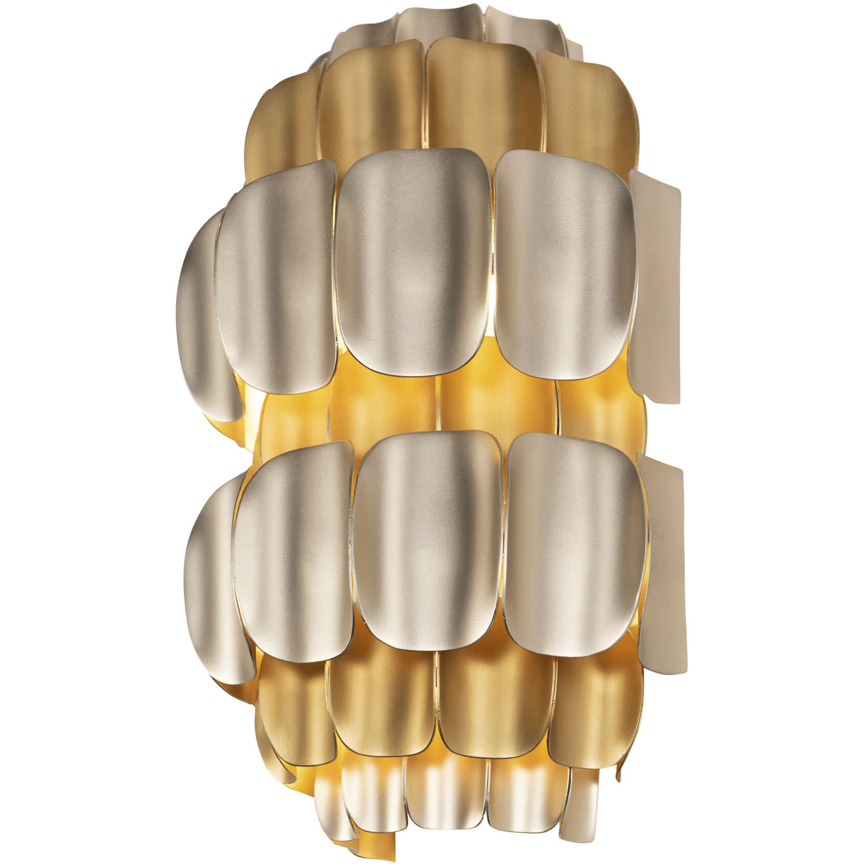 Swoon 2 Light 10 inch Antique Gold/Gold Dust Wall Sconce Wall Light, Smithsonian Collaboration