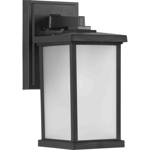 Trafford Non-Metallic Lantern 1 Light 14 inch Textured Black Outdoor Wall Lantern