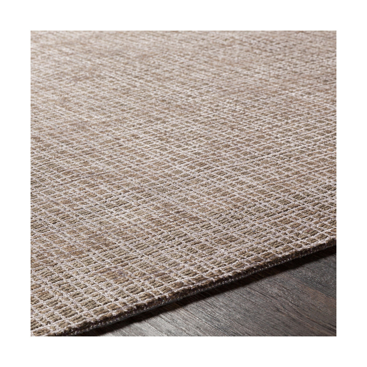 Tatyana 90 X 60 inch Dark Brown/Light Gray Rugs, Rectangle