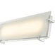 Matrix LED 12 inch Chrome Bath Vanity Light Wall Light