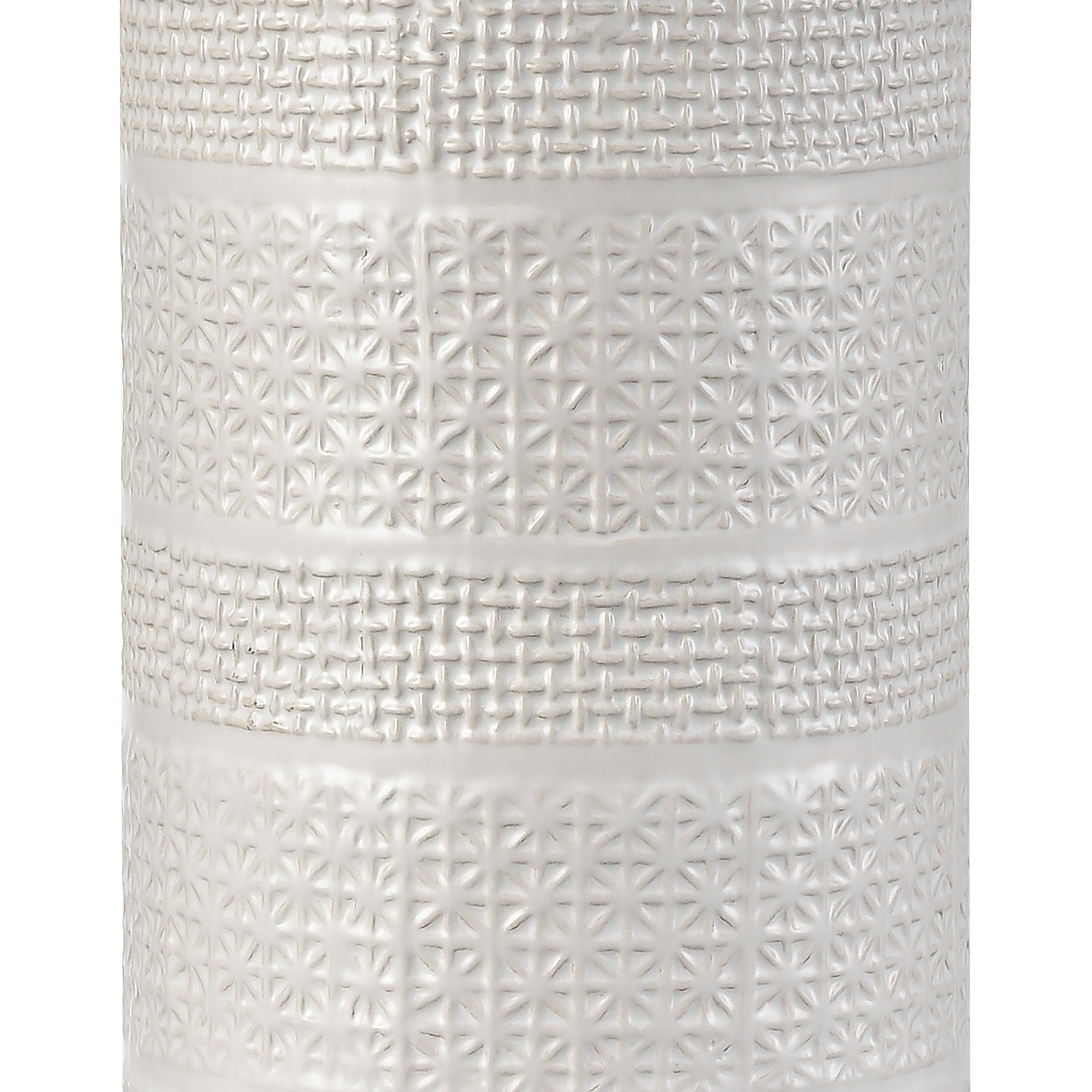 Seymour 24.5 inch 150 watt White Glazed Table Lamp Portable Light