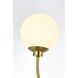 Nyomi 2 Light 30 inch Satin Gold Chandelier Ceiling Light